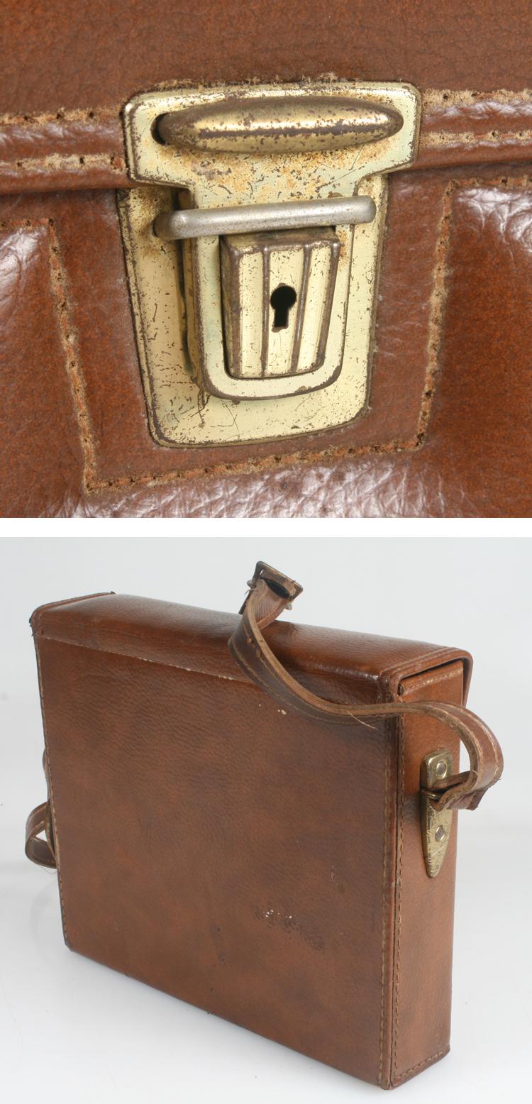 Vintage Retro Leather Camera Carrying Case