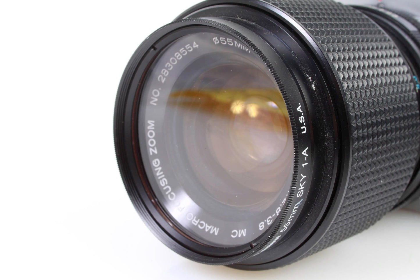 35mm Canon Student Camera W 35-75mm lens and 2 Pack of B&W Film TESTED WORKING