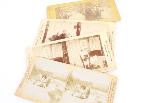 Stereoview Cards Lot of 5