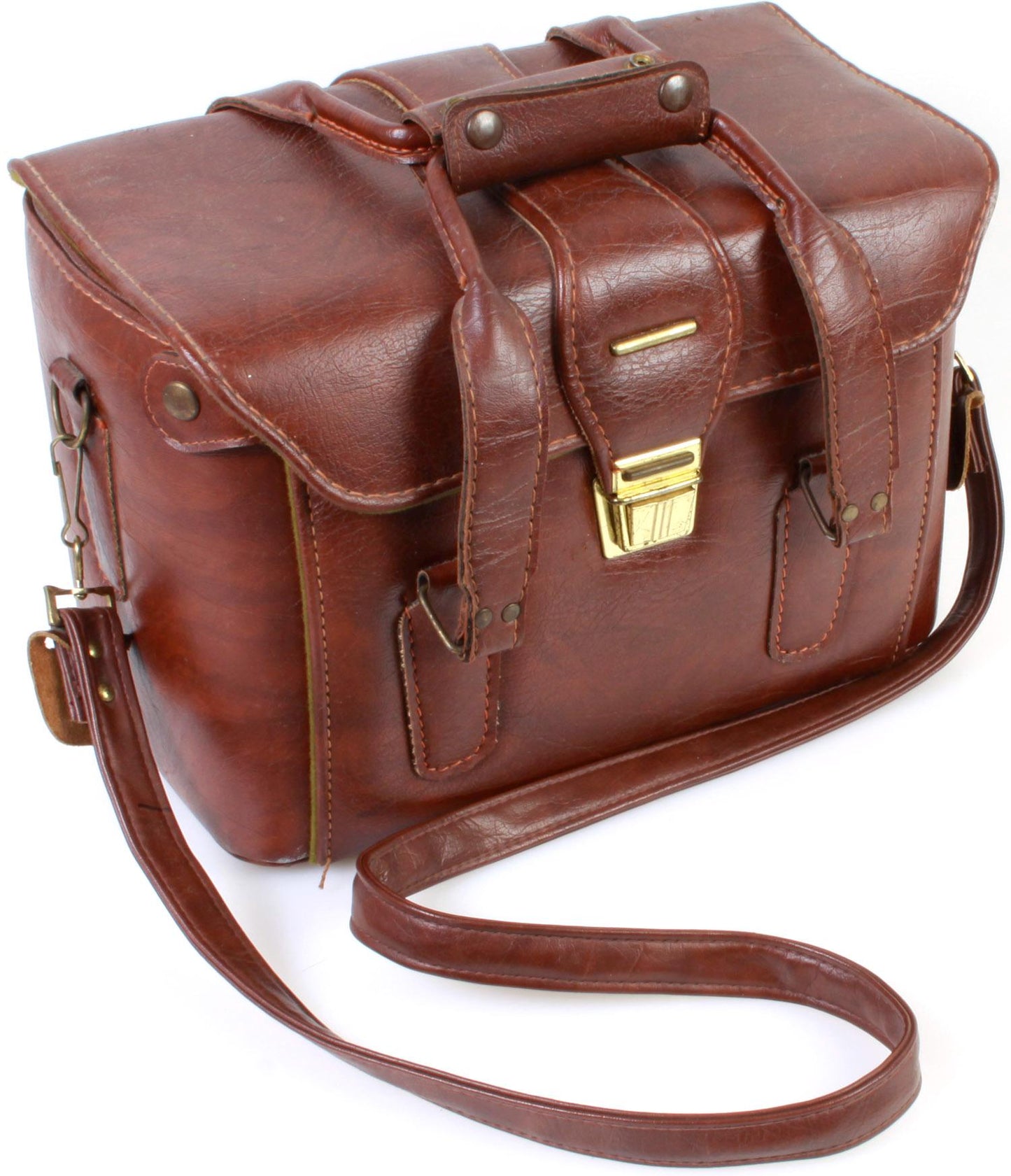 Camera Case Hard Large Vinyl 1960s