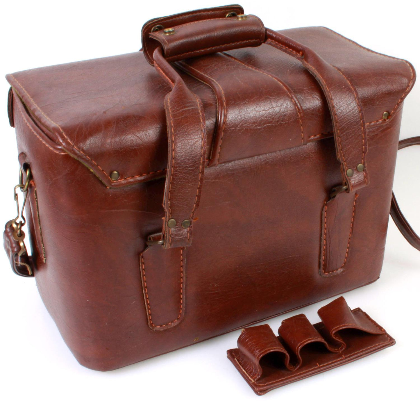 Camera Case Hard Large Vinyl 1960s