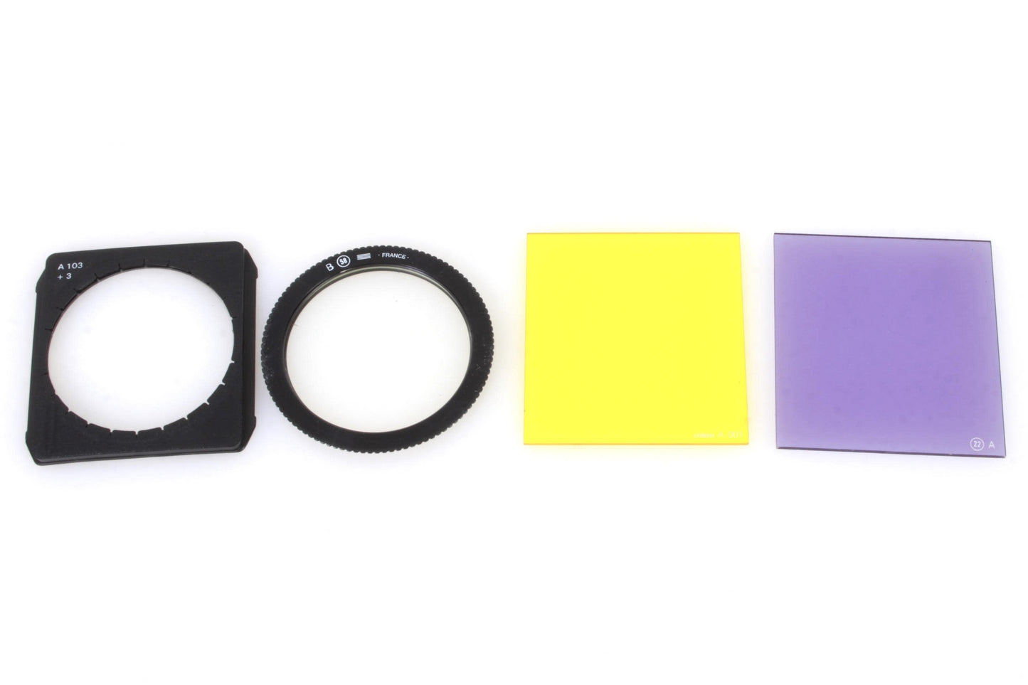 Cokin Filters Set of 6 w 55mm Ring Blue/Yellow/Pastel/Dbl Mask/Close Up/Parallel