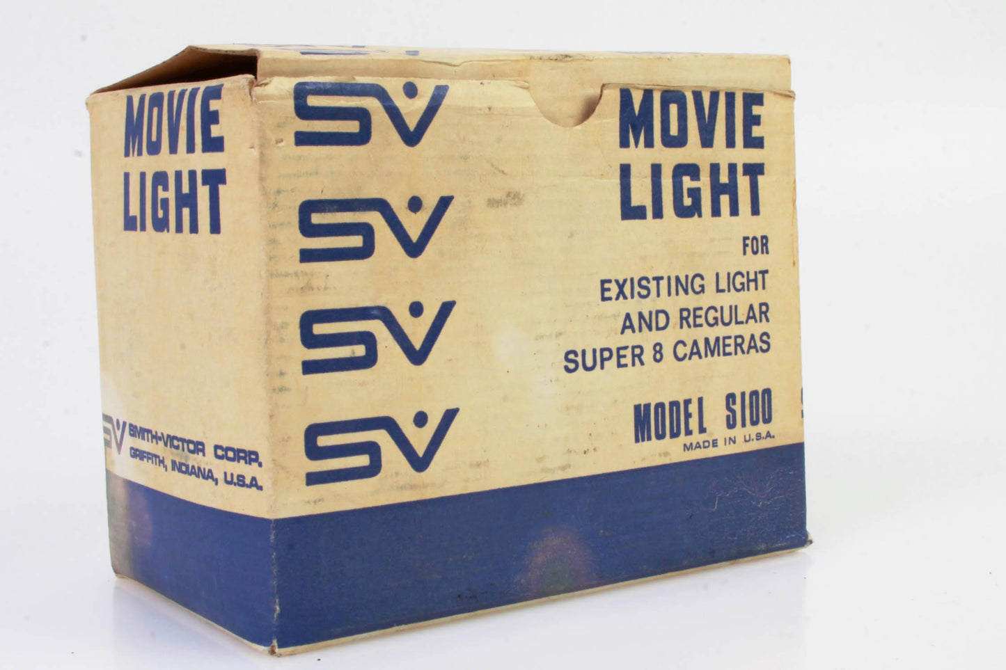 SV Movie Light For Existing Light And Super 8 Cameras