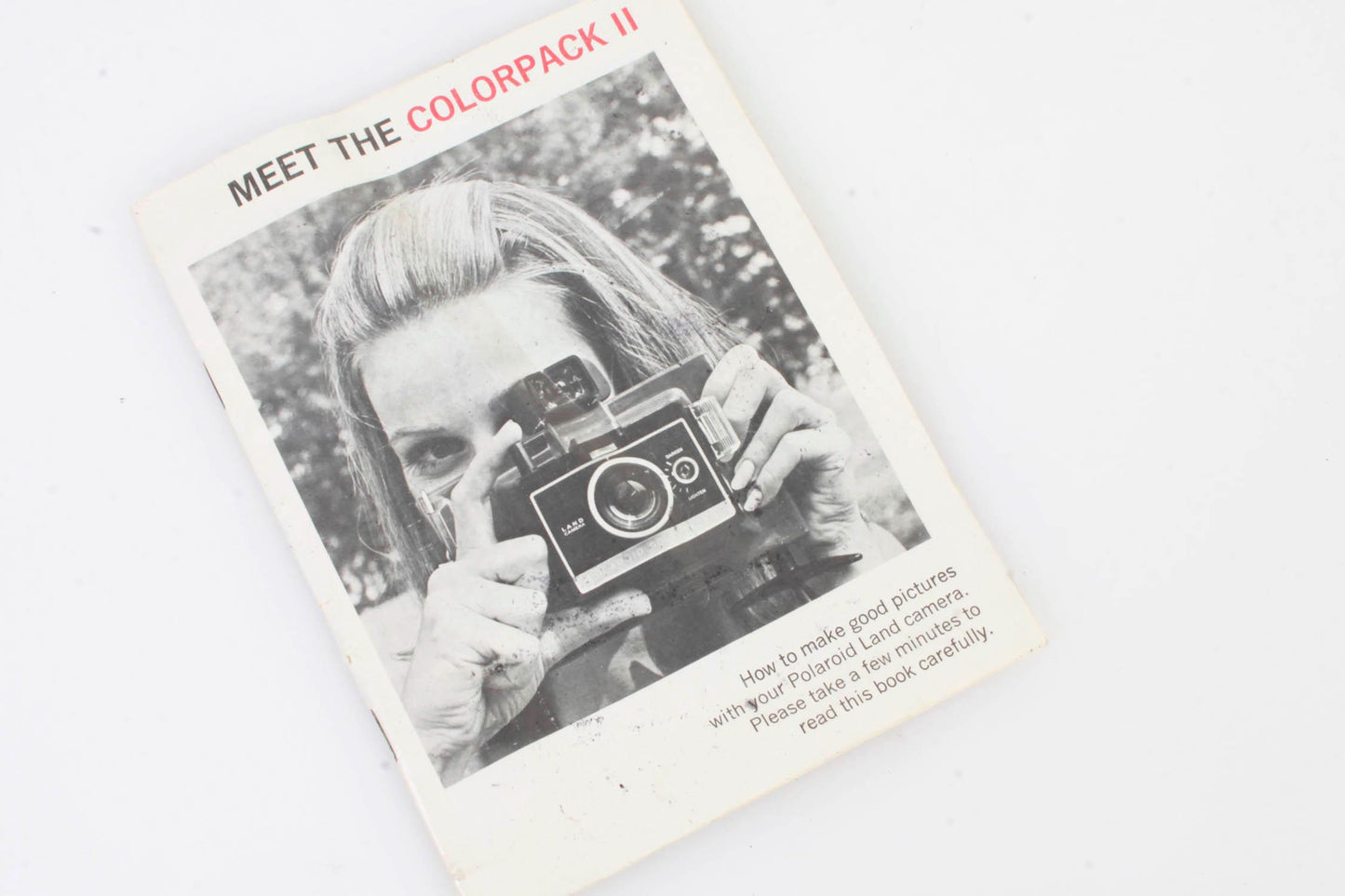 Polaroid Colorpack II Land Camera With Manual
