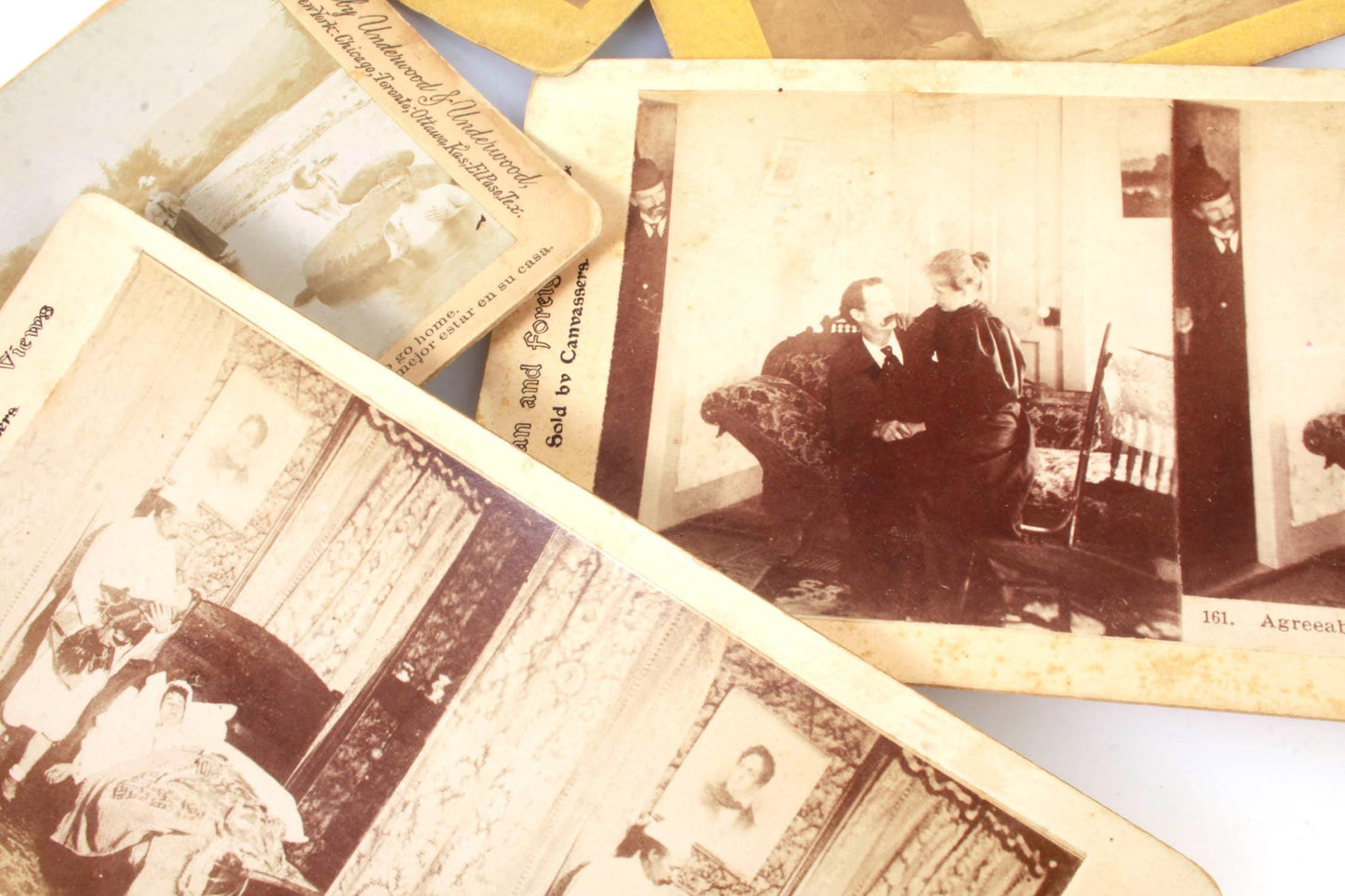 Stereoview Cards Lot of 5