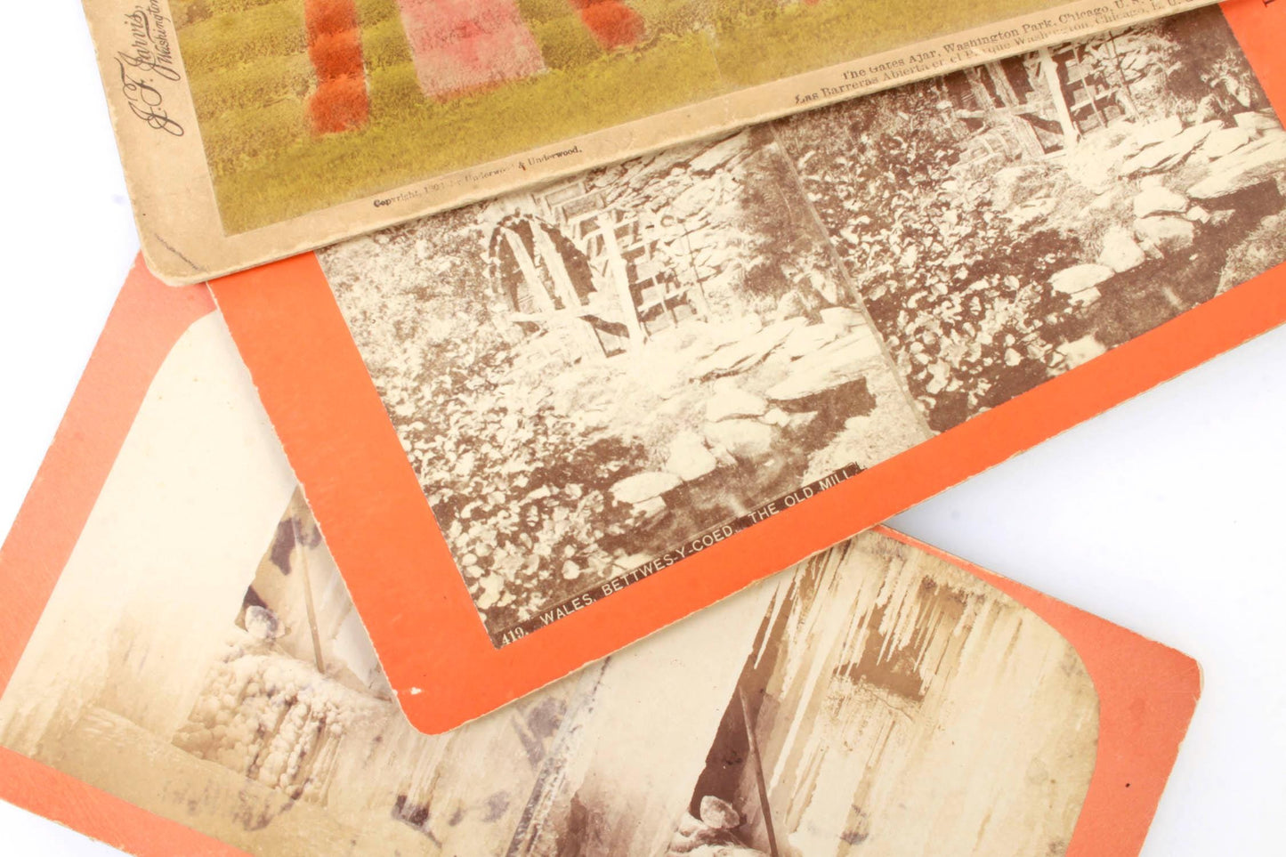 stereoview Cards Lot of 19