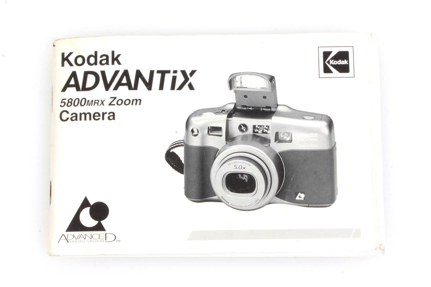 Kodak Advantix 5800MRX Zoom Camera Manual