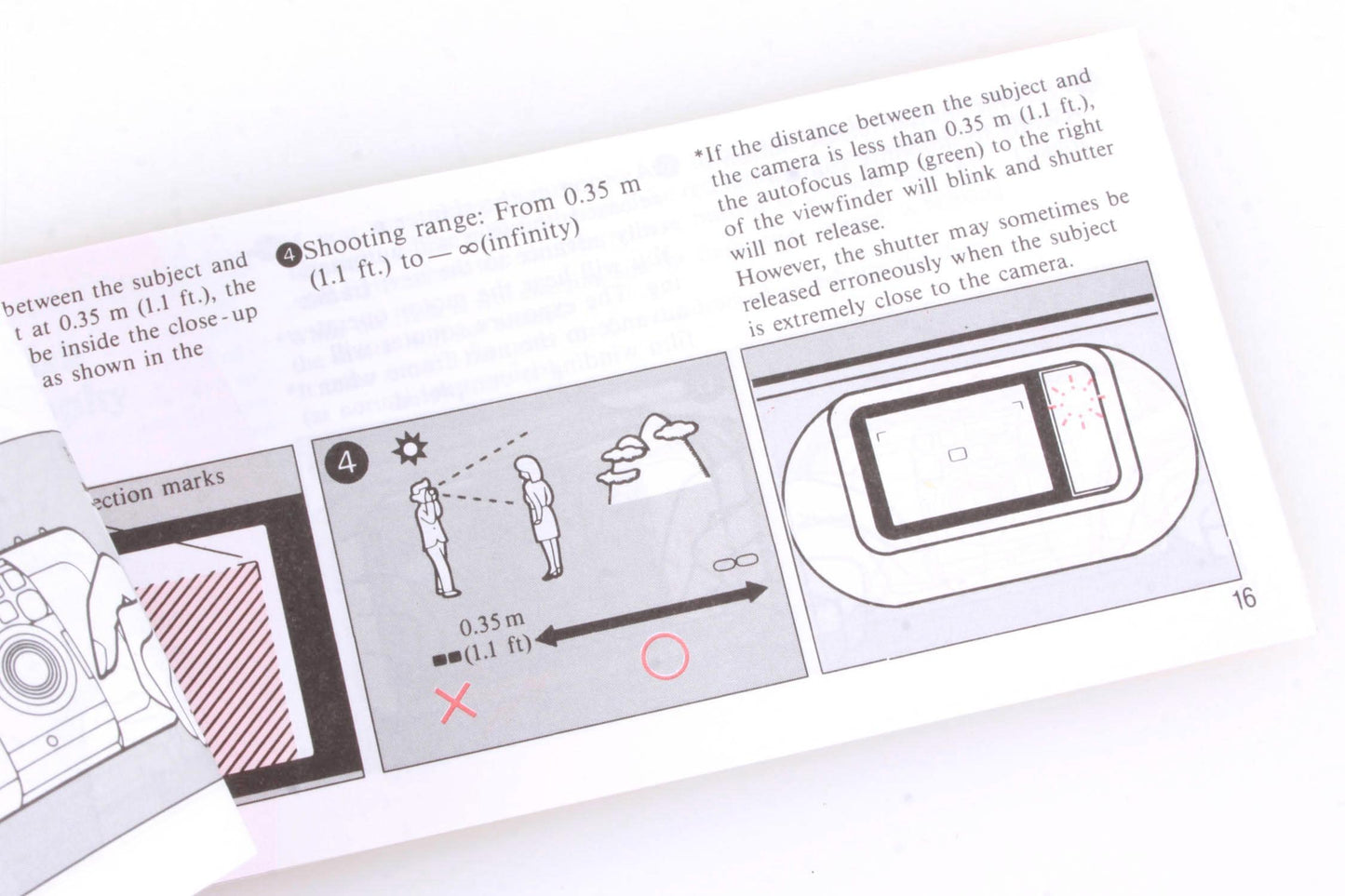 Olympus MJU-1 Instruction Booklet