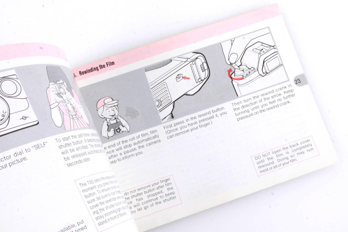Canon T50 Instruction manual