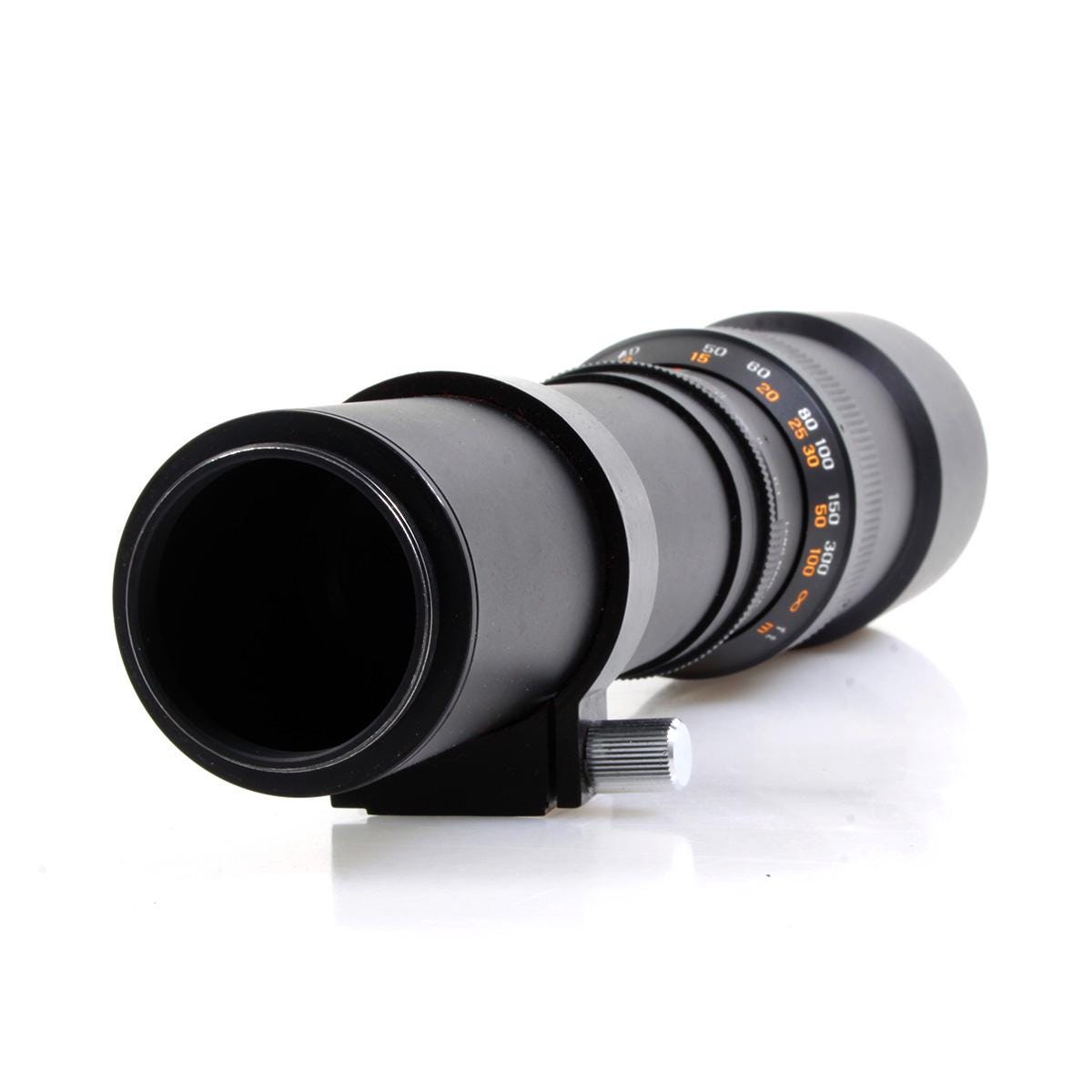 Promaster 400mm F/6.3 Teleconverter Lens Uses T Mount Adapter