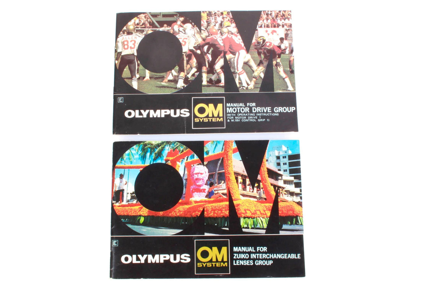 Olympus Manuals for Zuiko Lenses and Motor Drive Group