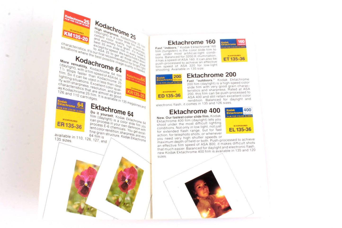 Kodak Film Brochures