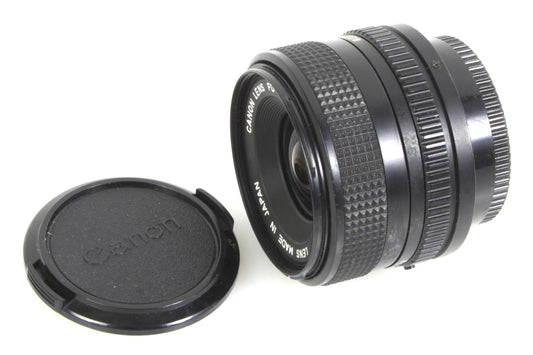 Canon FD 28mm 2.8 Wide Prime AE1/AE1P Lens w/ Caps