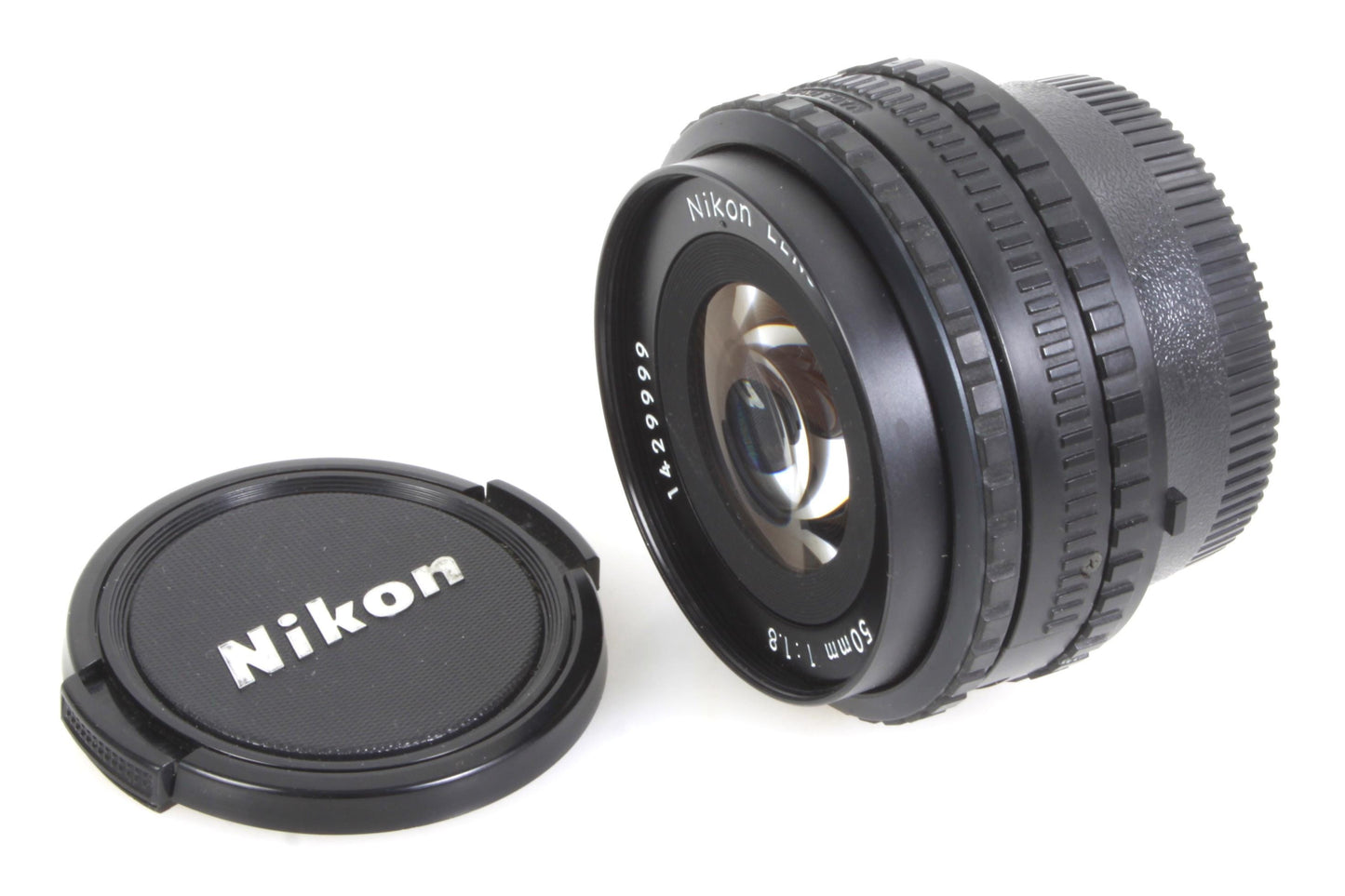 Nikon 50mm 1.8 Series E Film Lens w/ Caps