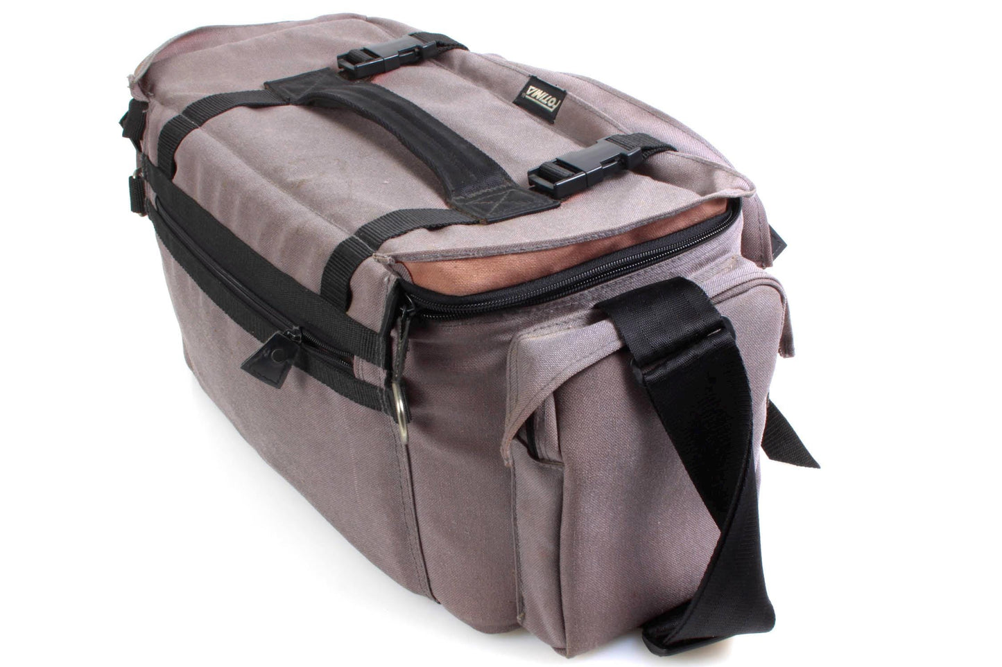 Large Gray Camera Bag