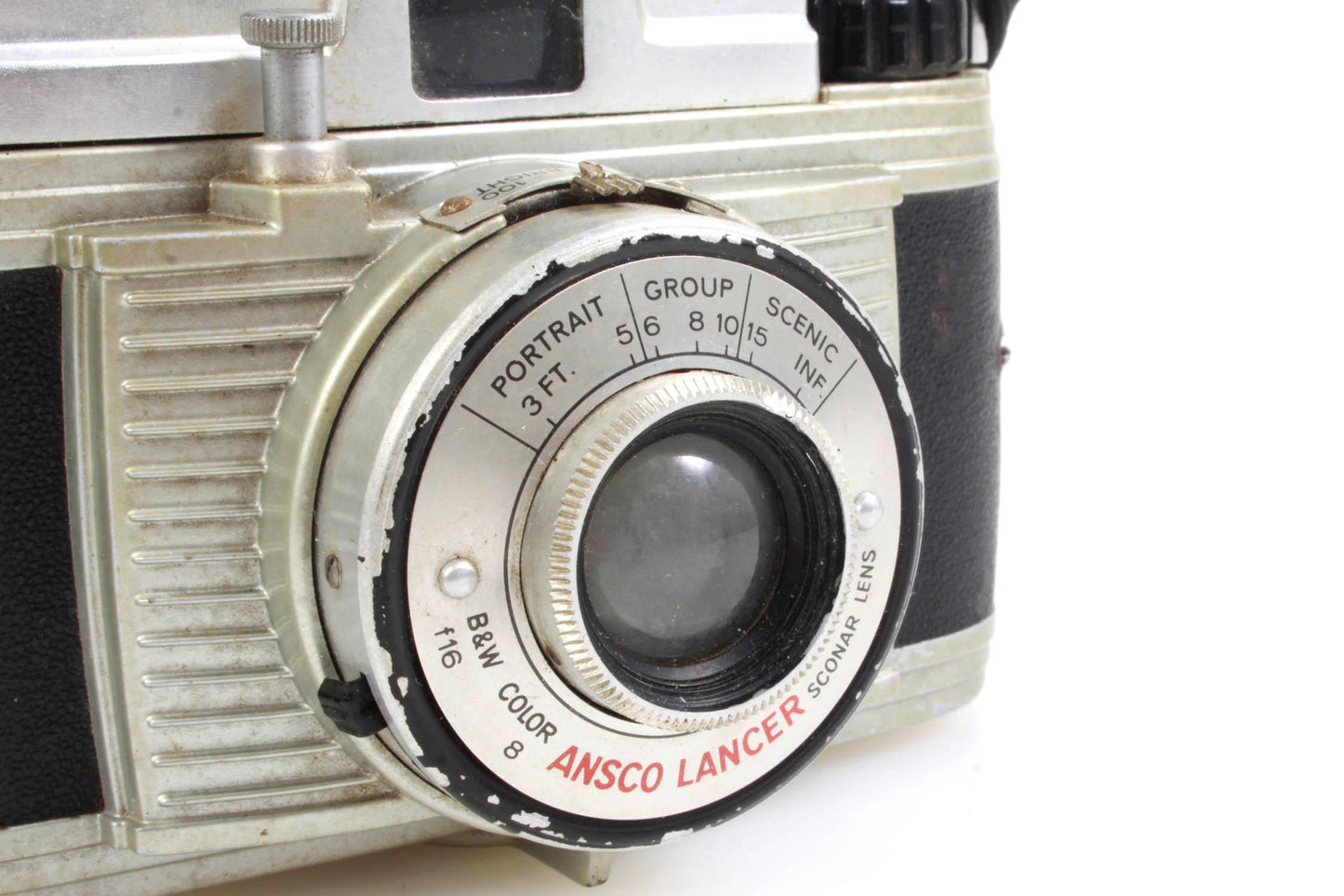 Ansco Lancer 127 Film Camera, Working Shutter