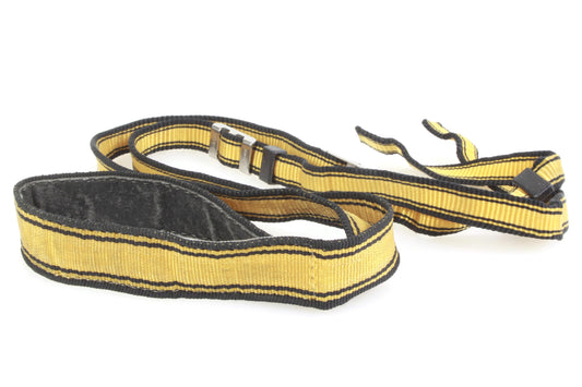 Nikon Strap 1980s Black/Gold