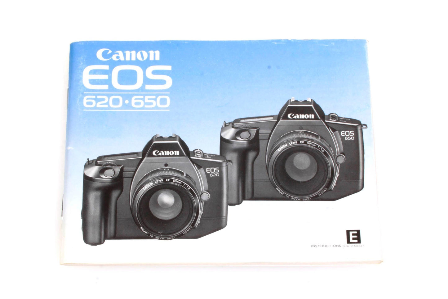 Canon EOS 620-650 Instruction Booklet