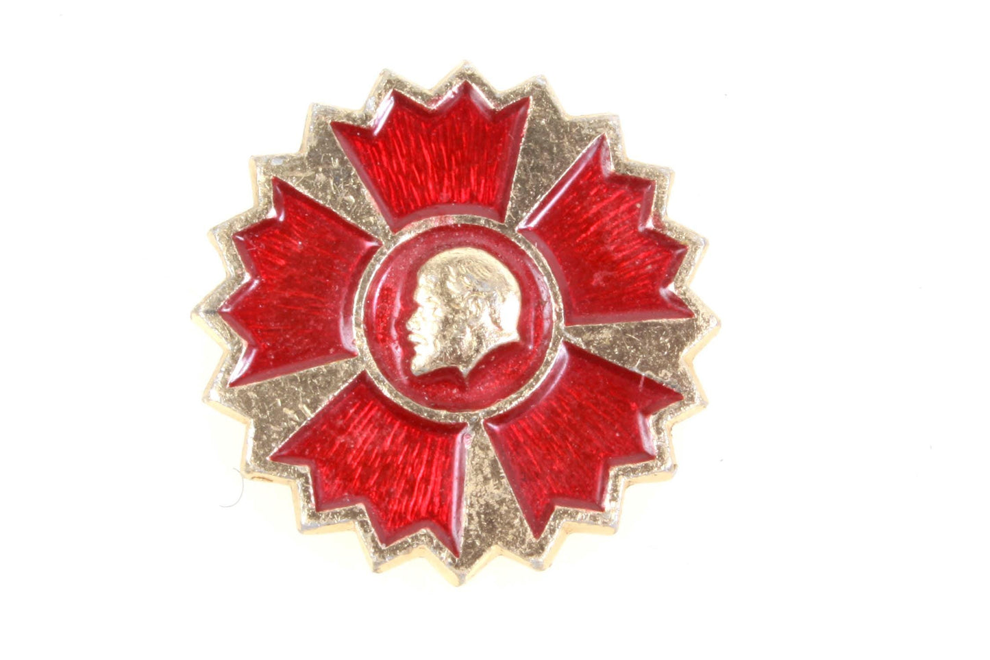 Red Lenin Pin