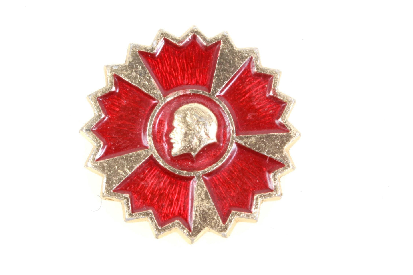Red Lenin Pin