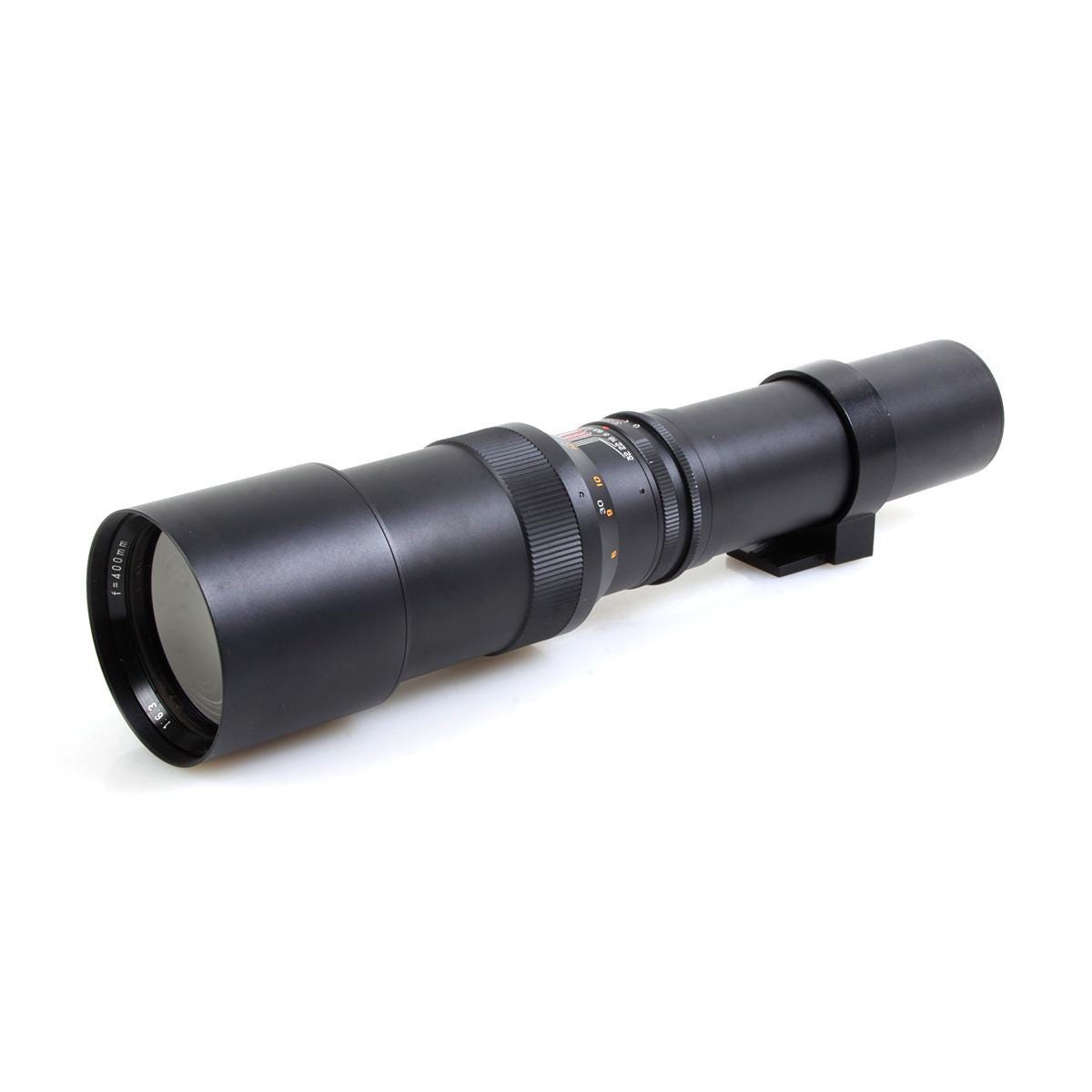 Promaster 400mm F/6.3 Teleconverter Lens Uses T Mount Adapter