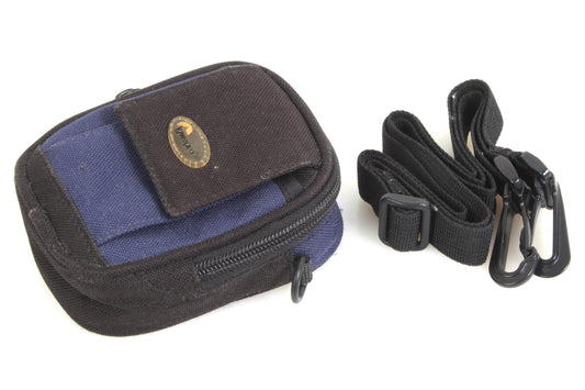 Vintage Case Small Digital Camera w/ Strap