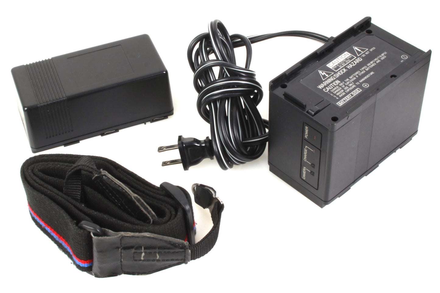 Realistic Compact Movie Camcorder VHSC Camcorder w/ Charger/Battery/Case/Strap