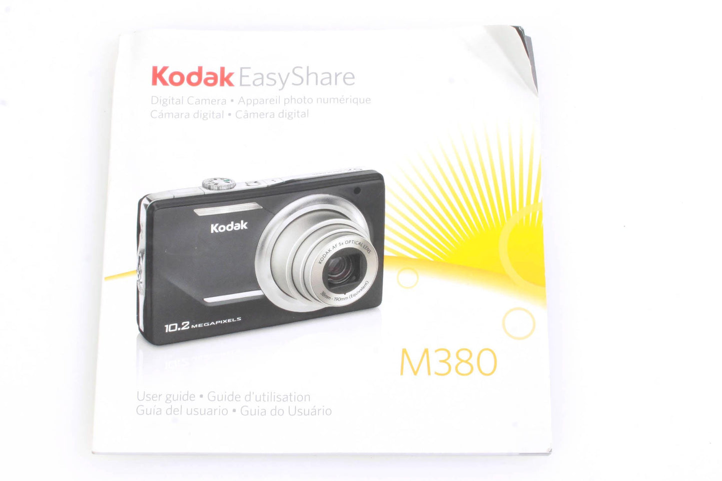 Kodak Easy Share m380 Manual