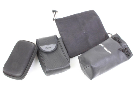 Camera and Lens Pouches lot of 4