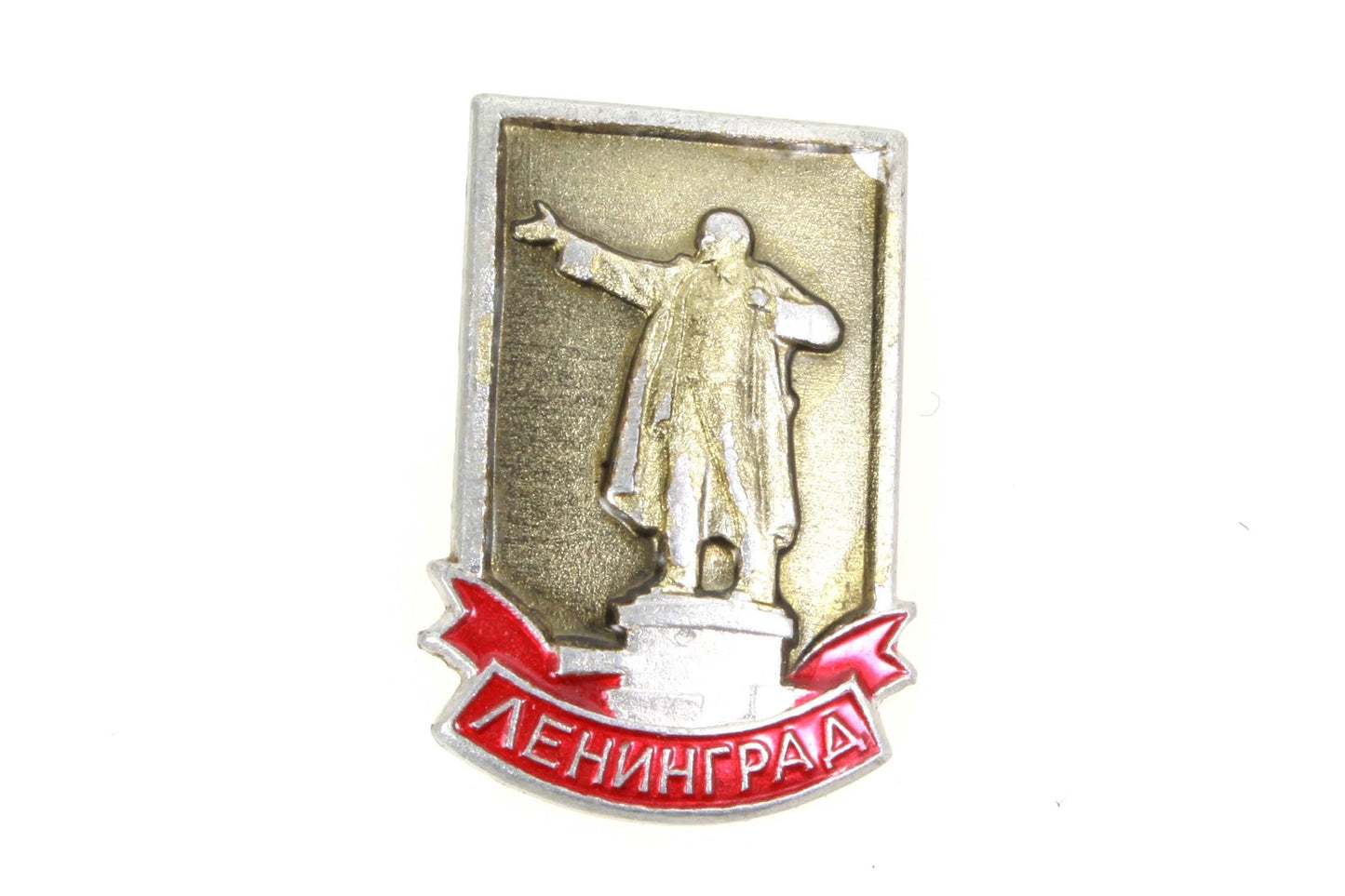 Lenin Statue Pin