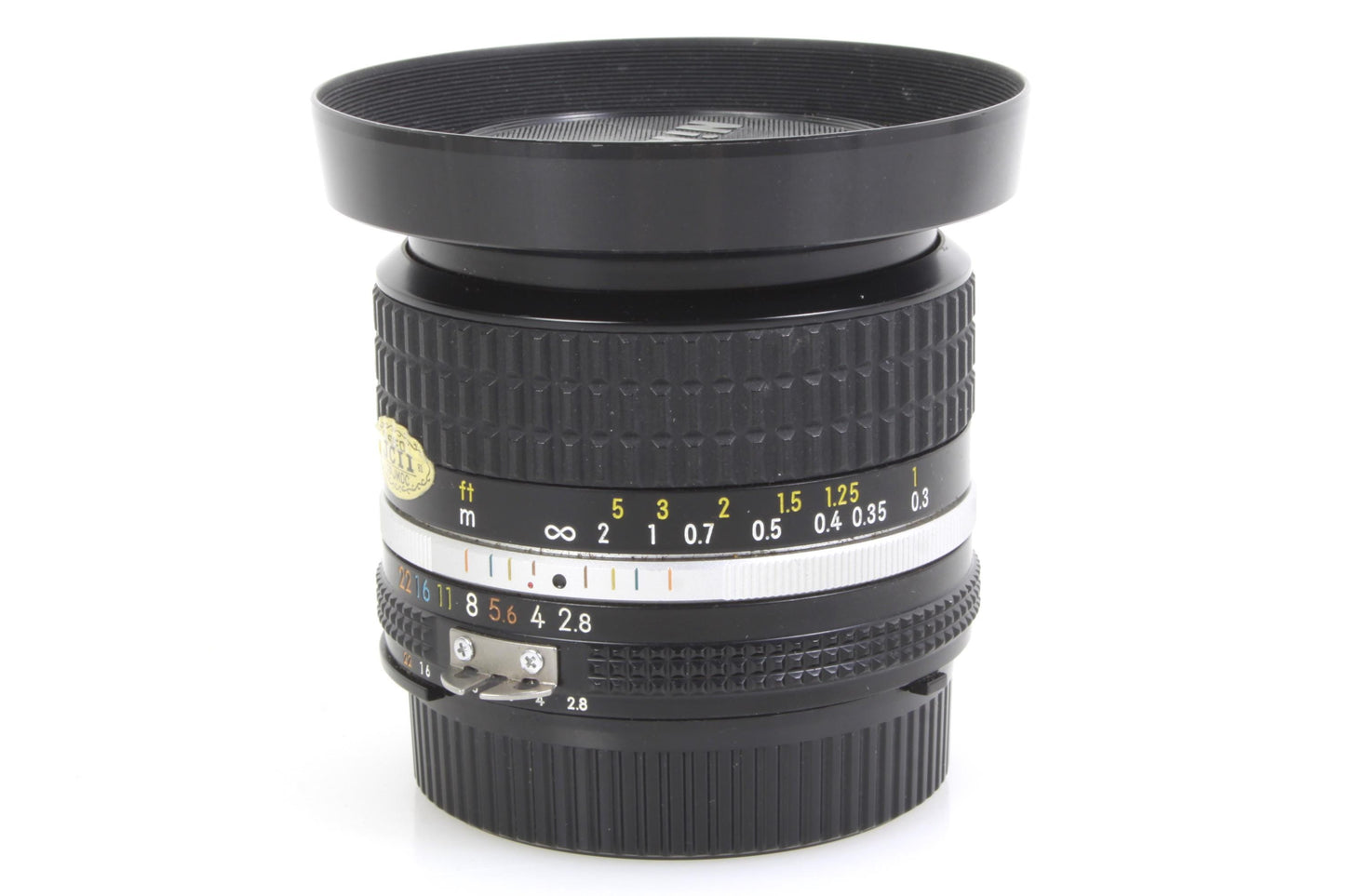 Nikon 24mm 2.8 Lens w/ Hood & Caps