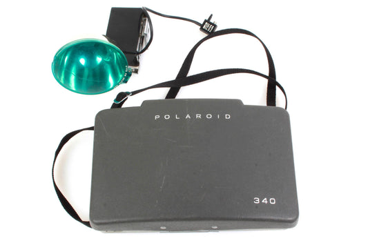 Vintage Polaroid 340 Camera with Flash