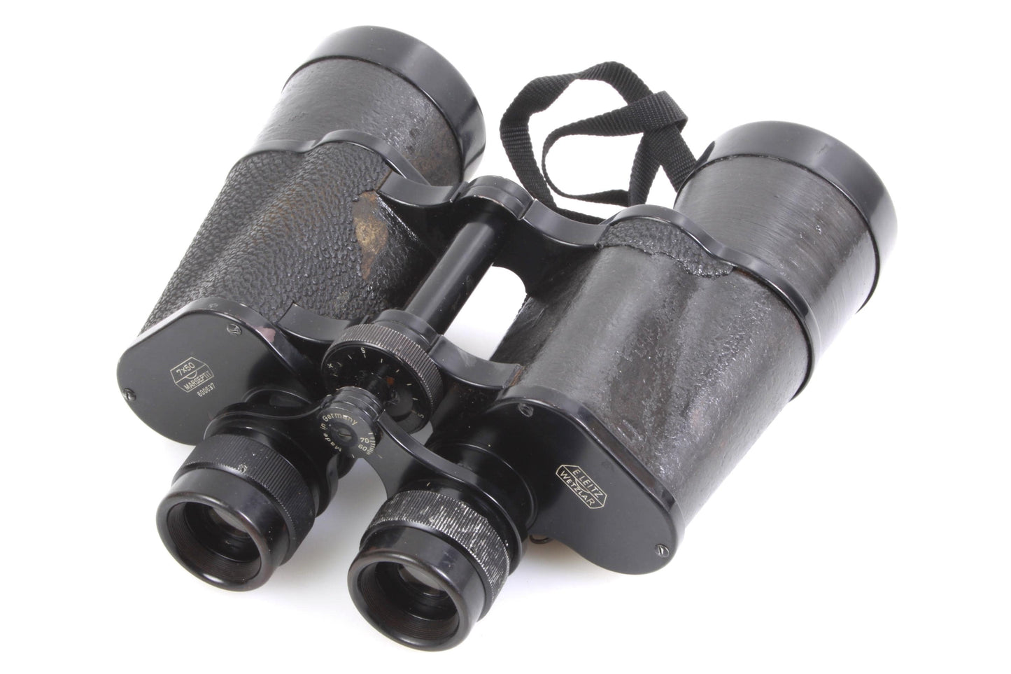 Leitz Wetzlar Marsepit 7x50 Binoculars with Carry Case, E.Leitz, Wetzlar, Leica