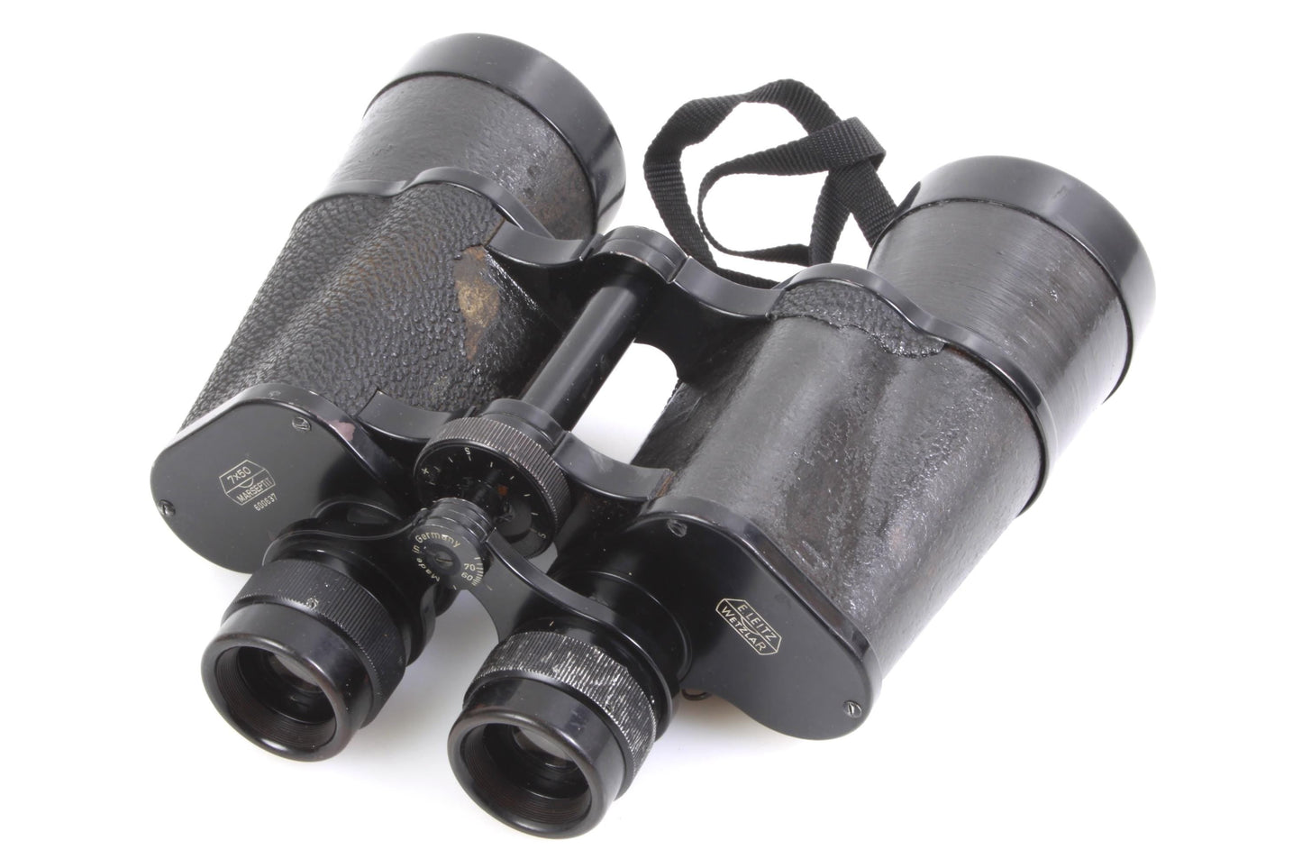 Leitz Wetzlar Marsepit 7x50 Binoculars with Carry Case, E.Leitz, Wetzlar, Leica