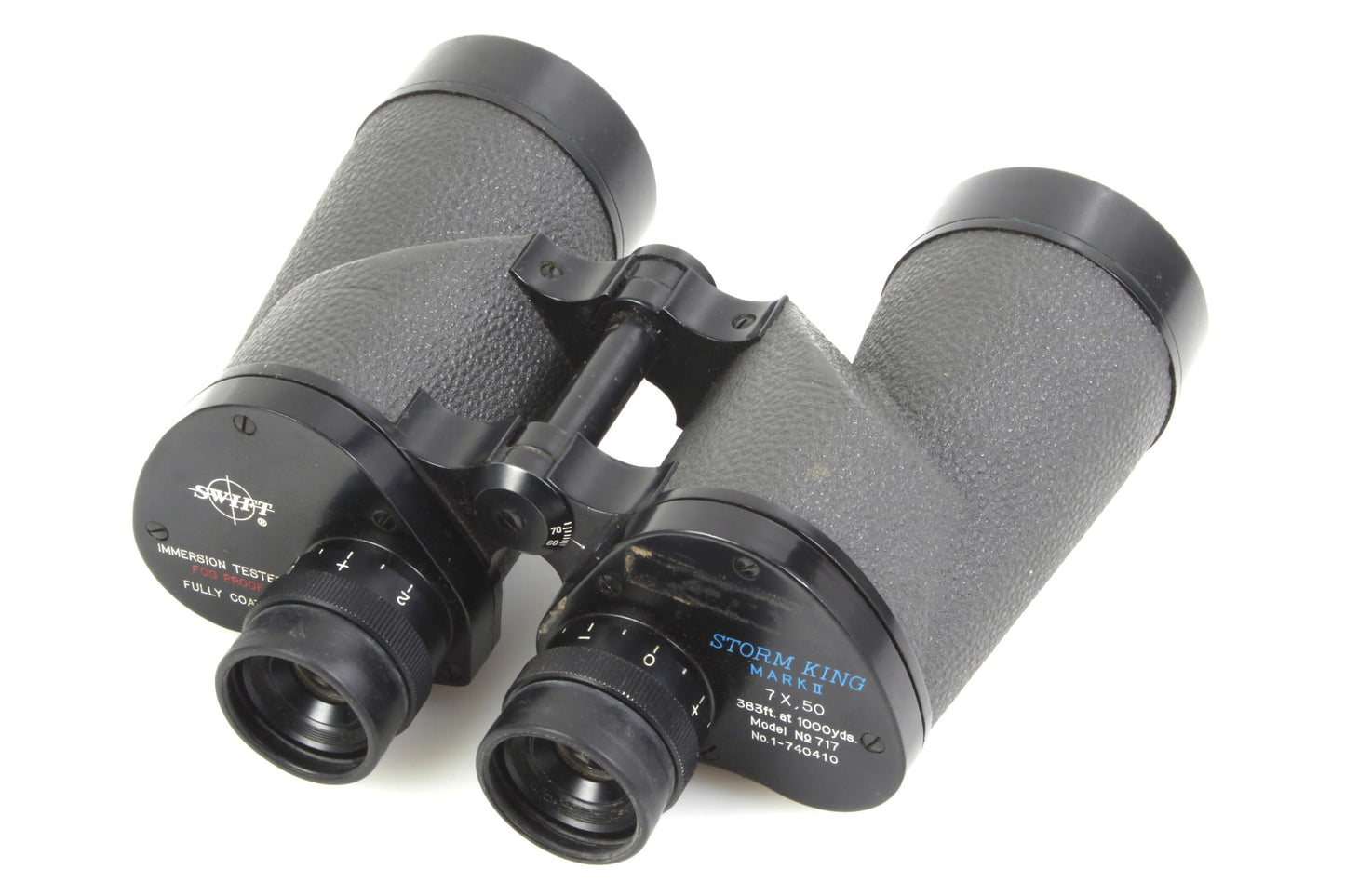 Vintage Swift Storm King Mark II 7x50 Model 717 Fog Proof Binoculars