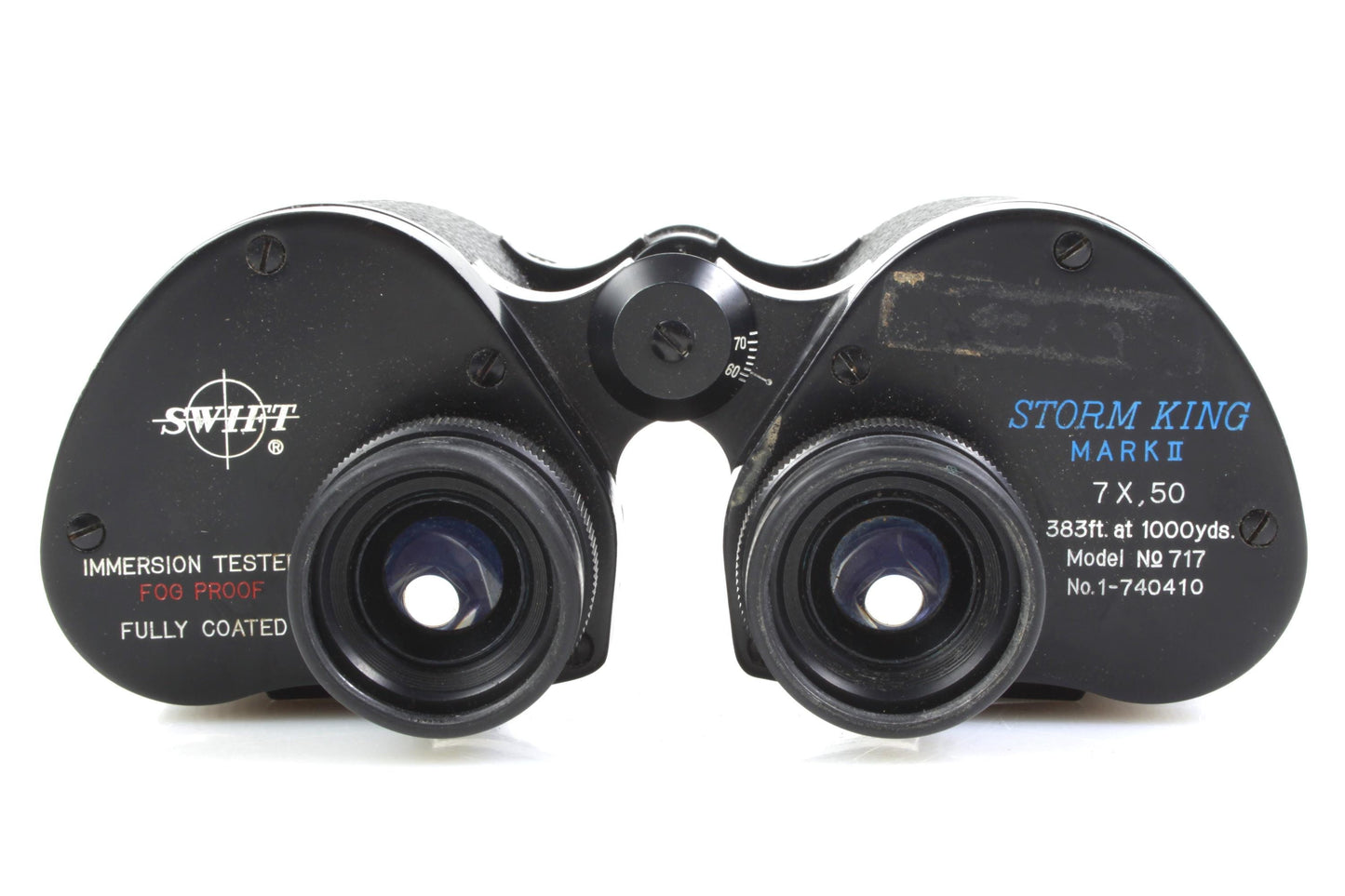 Vintage Swift Storm King Mark II 7x50 Model 717 Fog Proof Binoculars