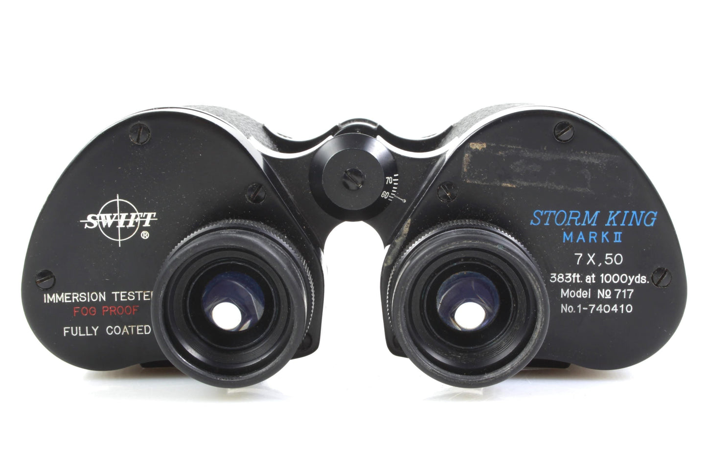 Vintage Swift Storm King Mark II 7x50 Model 717 Fog Proof Binoculars