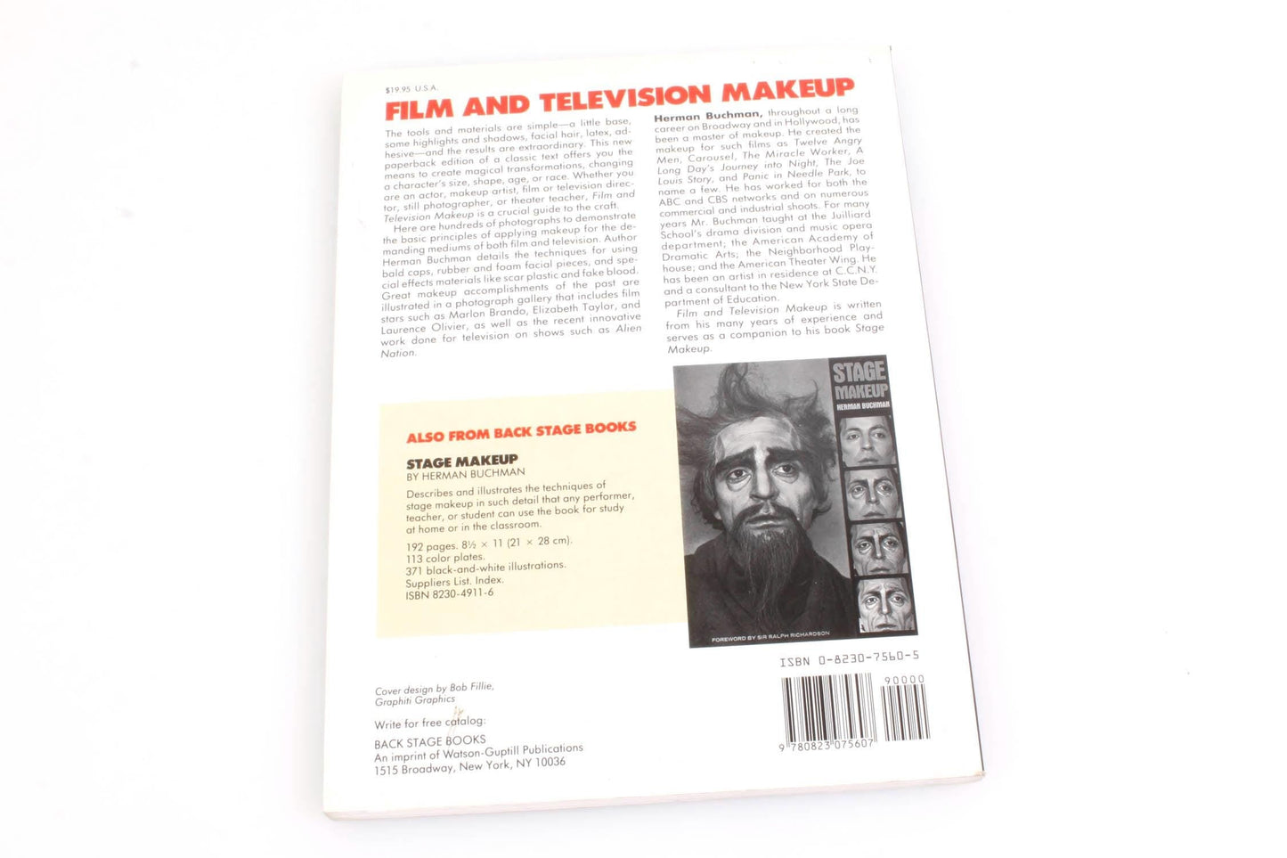 Film and Television Makeup - Herman Buchman
