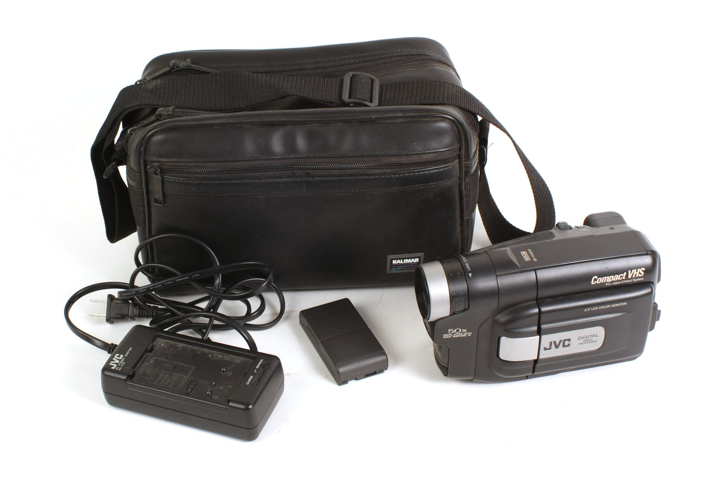 Camcorder VHS-C in Case ((not working, sold as is))