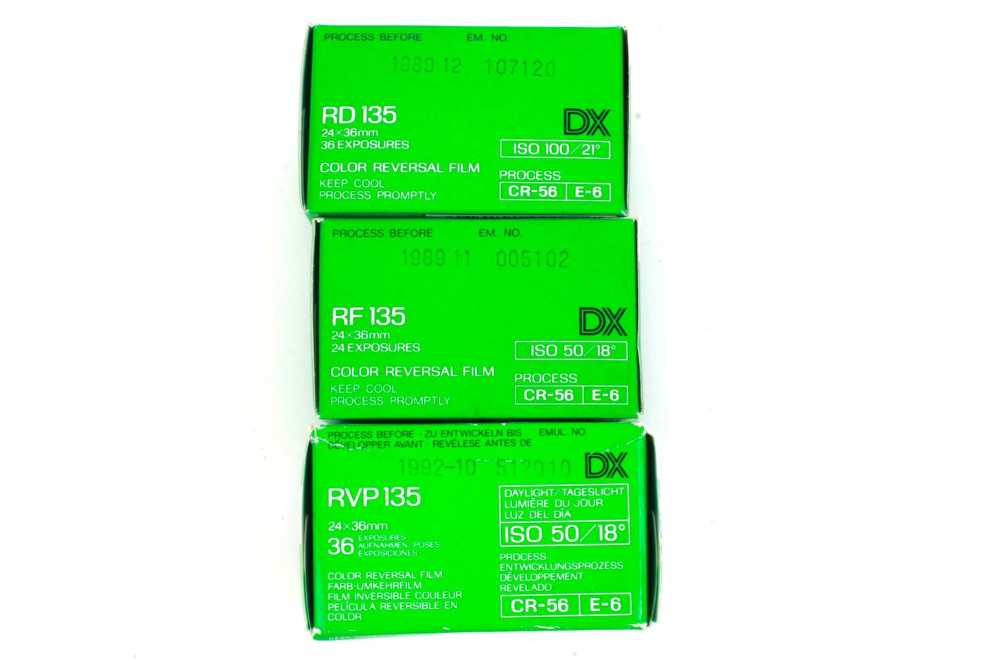 Fuji Velvia Fujichrome 100 & 50 ISO Expired