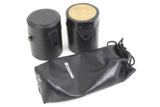 Camera Lens Cases (3) for 35mm/50mm/Zoom