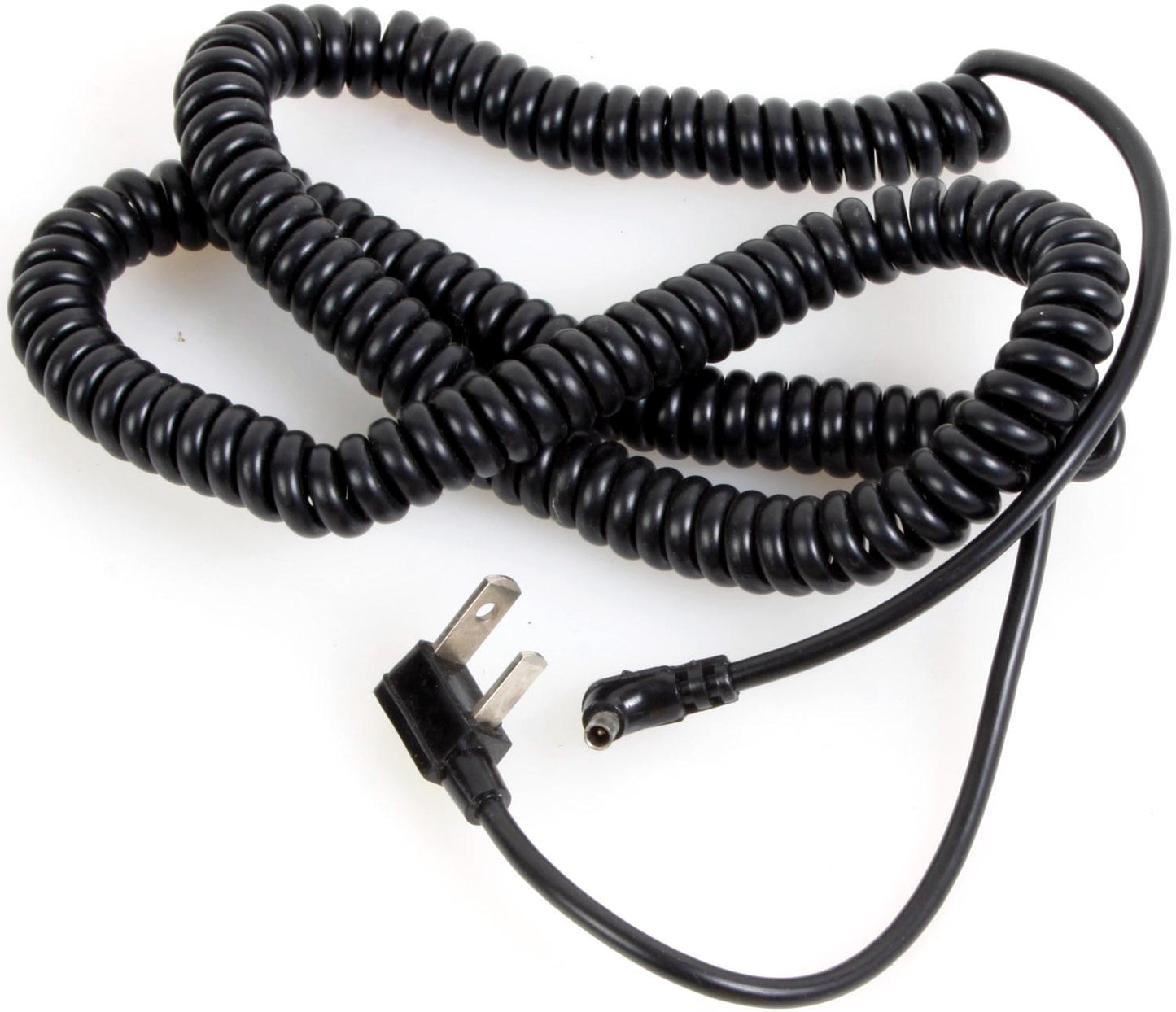 Flash Cord Household AC to PC Coiled 6FT