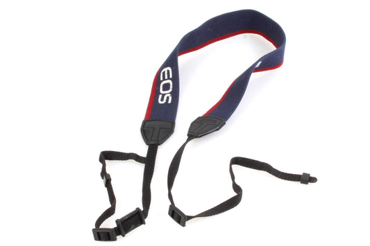 Canon EOS Camera Strap (red, white and blue)