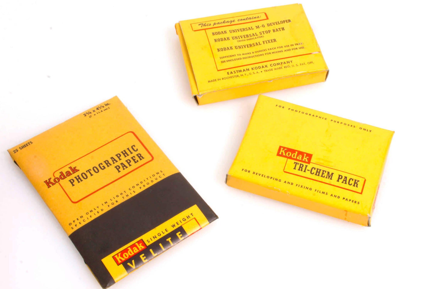 Vintage Kodak a-b-c Photo Lab Outfit