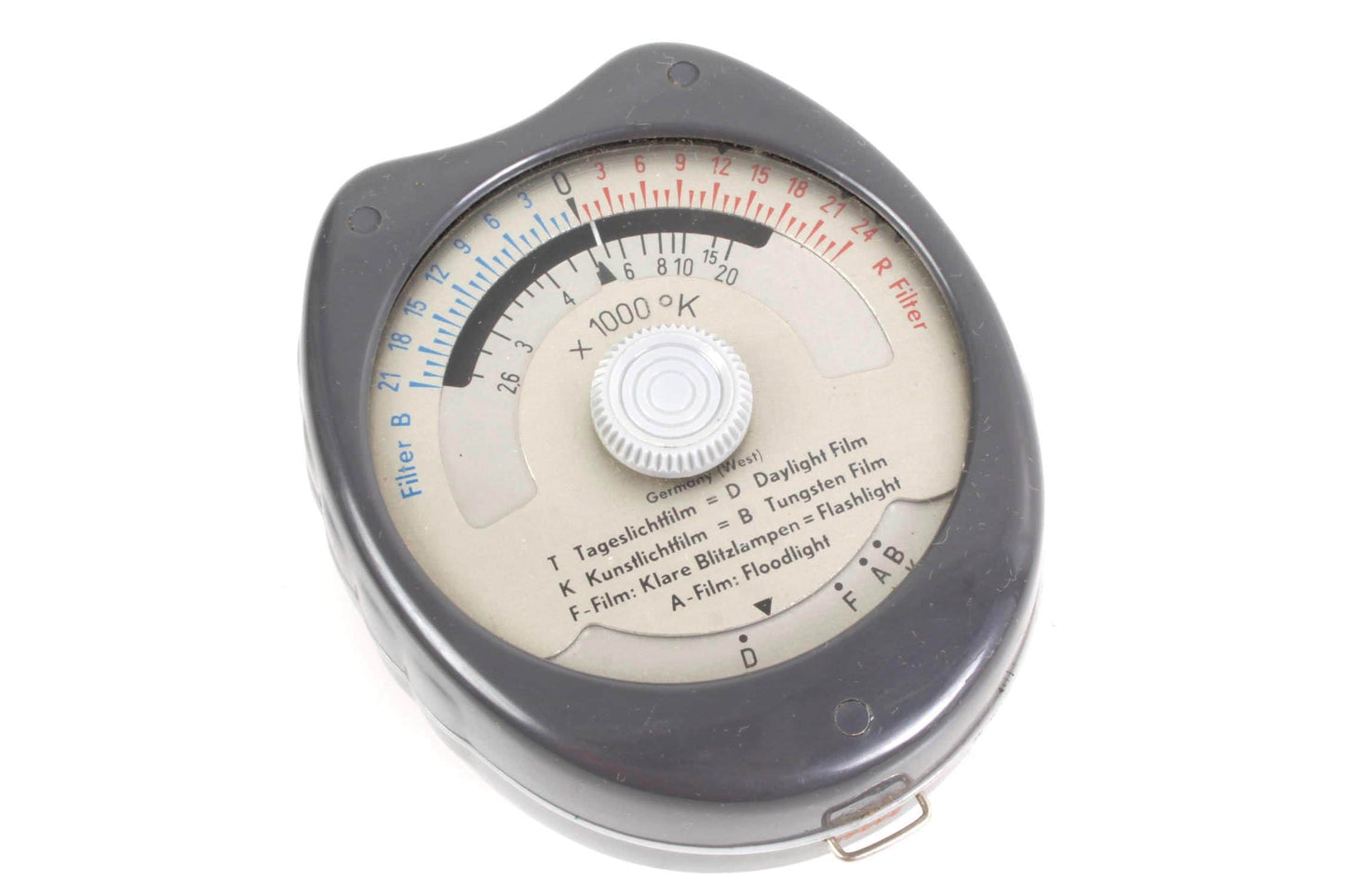 Gossen Sixticolor Temperature Meter W/Case