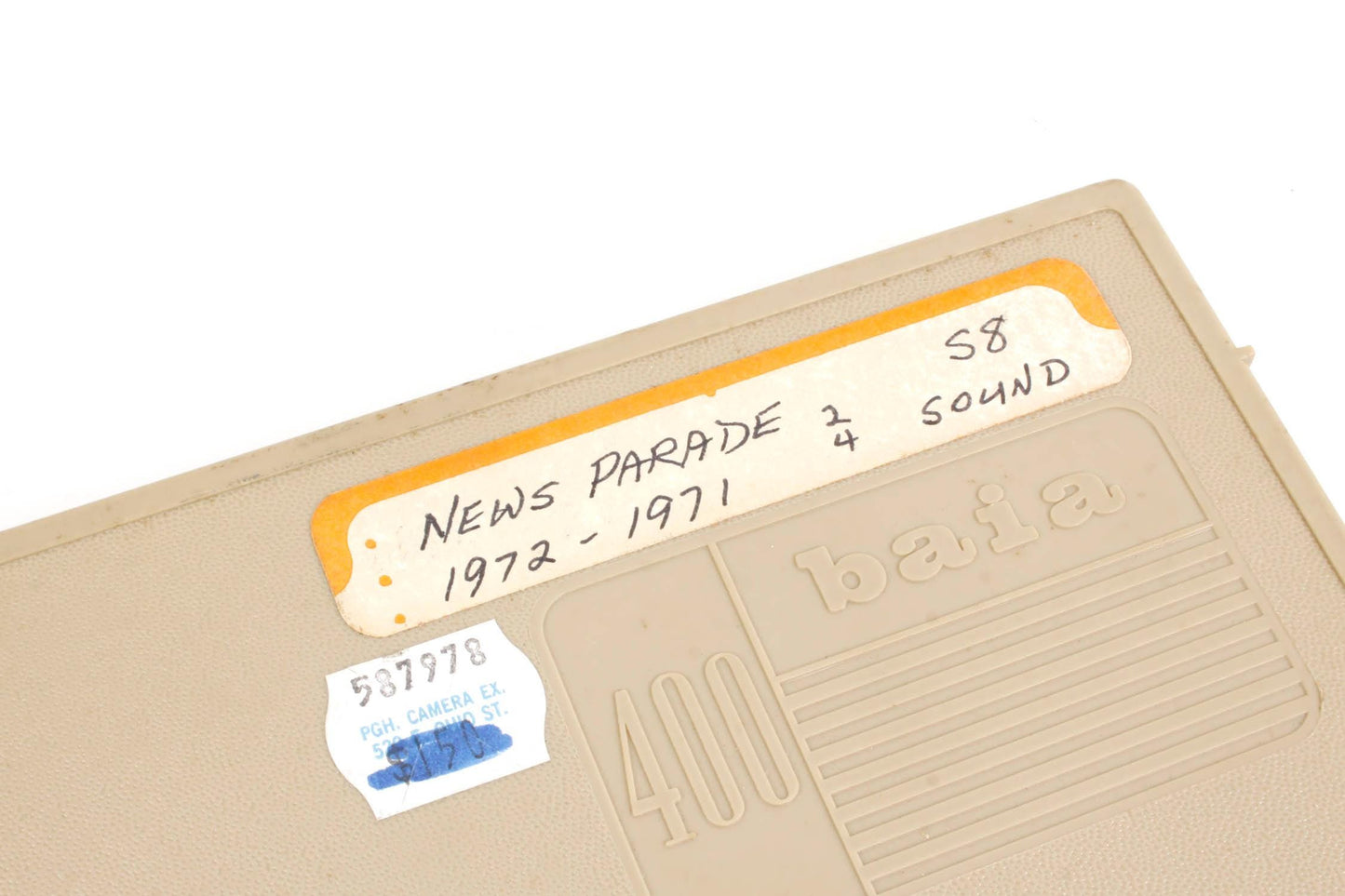 Super 8mm Film: 1971 / 1972 News Parade w/Sound