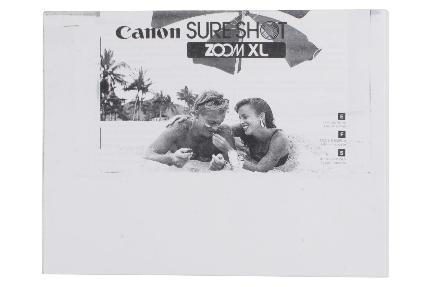 Canon Sure Shot Zoom XL Manual
