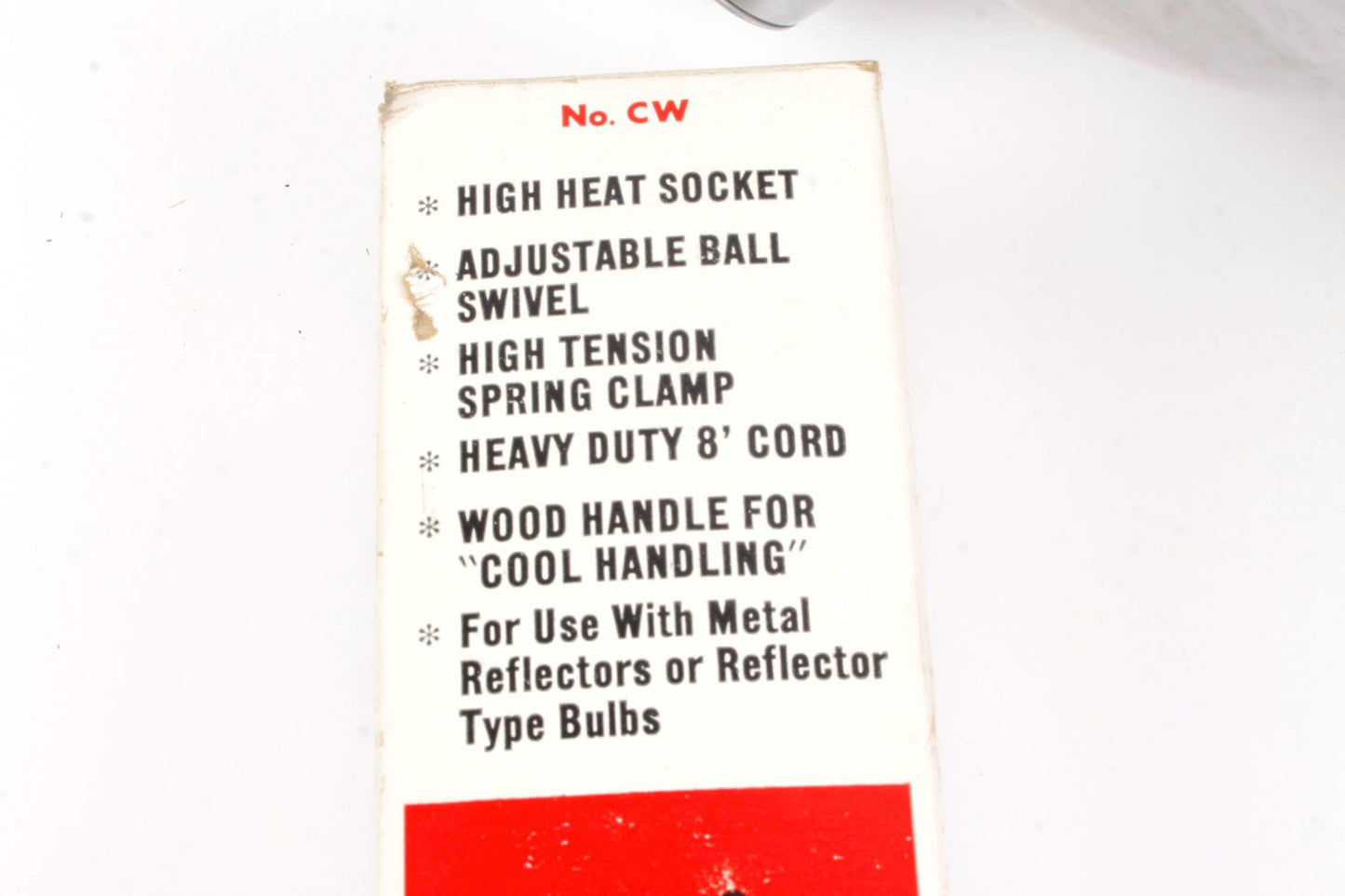 Retro Lighting Set, 2 Claps/sockets and 2 Cone Lamps