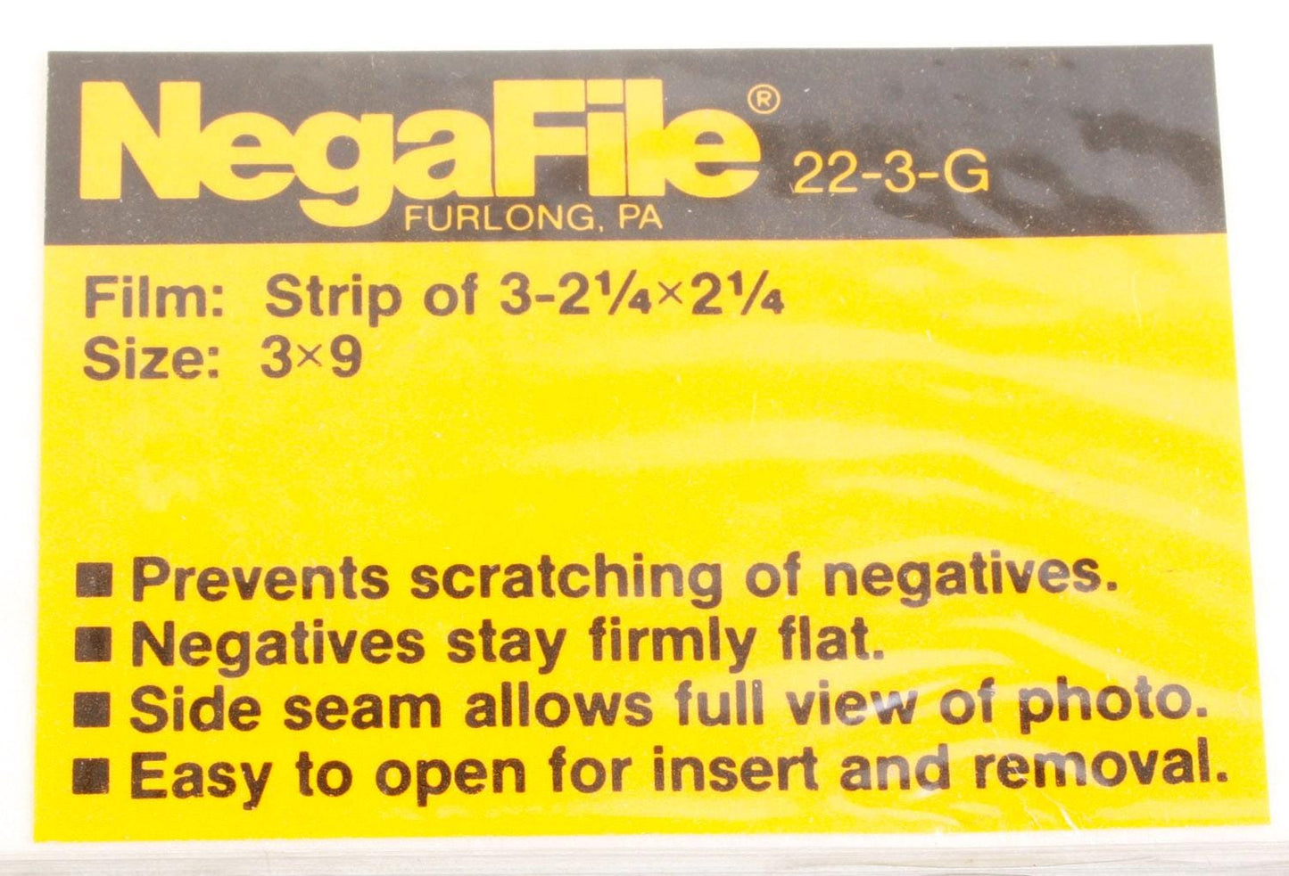 120 Film Negative Glassine Pack of 100
