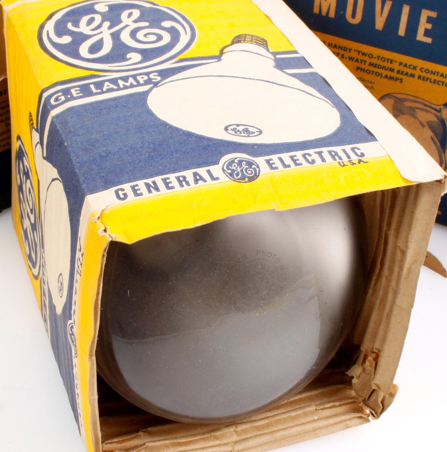 Movie Light Bulbs 375W Ea Set of 4